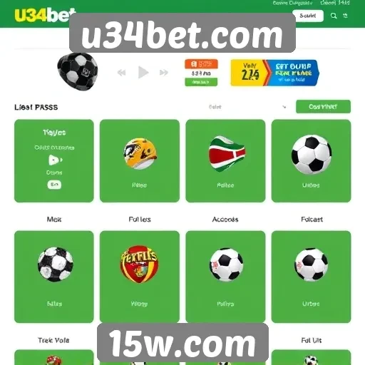 Funcionalidades e serviços disponíveis no u34bet.com