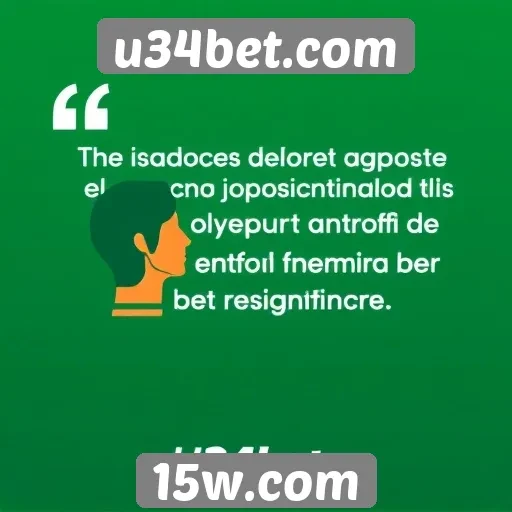 Depoimentos de jogadores sobre a experiência no u34bet.com